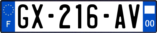GX-216-AV
