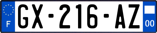 GX-216-AZ