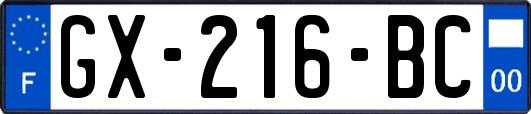 GX-216-BC