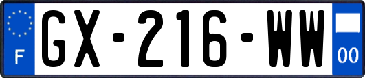 GX-216-WW