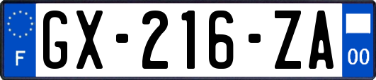 GX-216-ZA