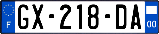 GX-218-DA