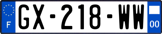 GX-218-WW