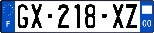 GX-218-XZ