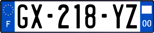 GX-218-YZ