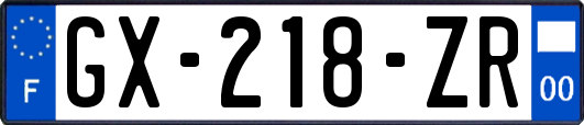 GX-218-ZR