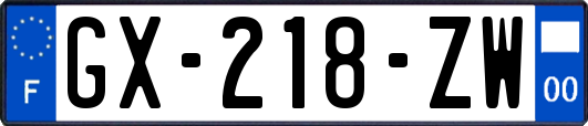 GX-218-ZW
