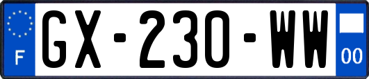 GX-230-WW