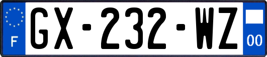 GX-232-WZ
