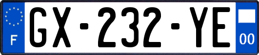 GX-232-YE
