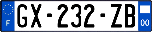GX-232-ZB