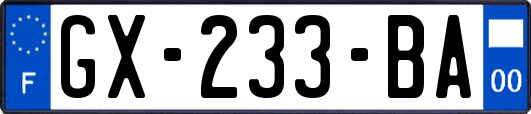 GX-233-BA