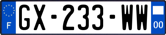 GX-233-WW