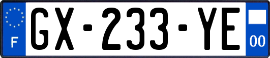 GX-233-YE
