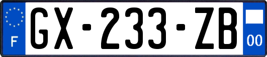 GX-233-ZB