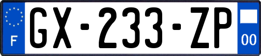 GX-233-ZP