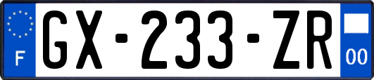 GX-233-ZR