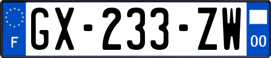 GX-233-ZW