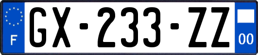 GX-233-ZZ