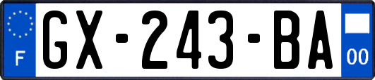 GX-243-BA