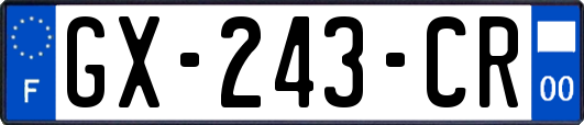 GX-243-CR