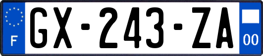 GX-243-ZA