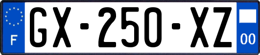 GX-250-XZ