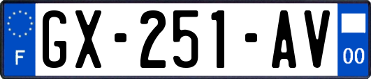 GX-251-AV