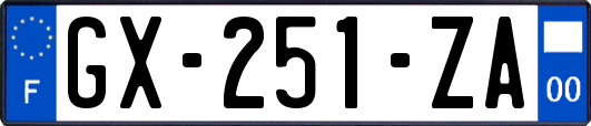 GX-251-ZA
