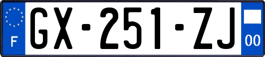 GX-251-ZJ