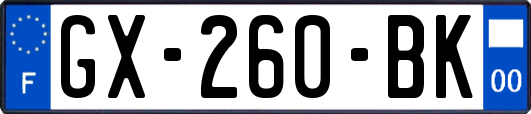 GX-260-BK