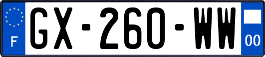 GX-260-WW