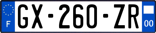 GX-260-ZR