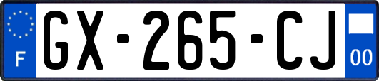GX-265-CJ