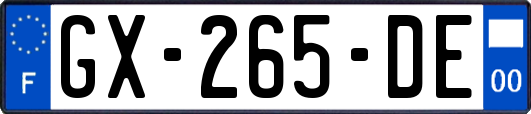 GX-265-DE