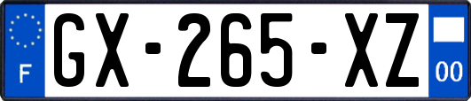 GX-265-XZ