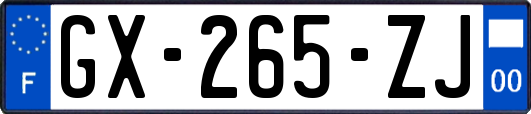 GX-265-ZJ