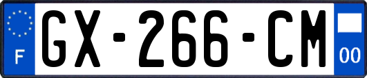 GX-266-CM