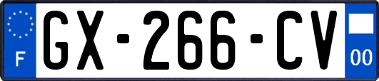 GX-266-CV