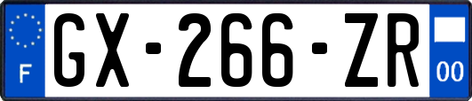 GX-266-ZR