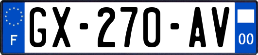 GX-270-AV