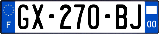 GX-270-BJ