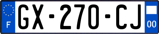 GX-270-CJ