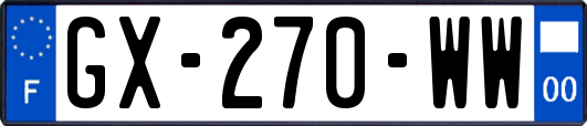GX-270-WW