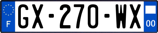 GX-270-WX