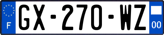GX-270-WZ