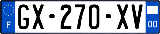 GX-270-XV