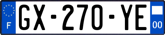 GX-270-YE