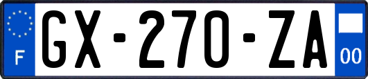 GX-270-ZA