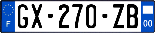 GX-270-ZB